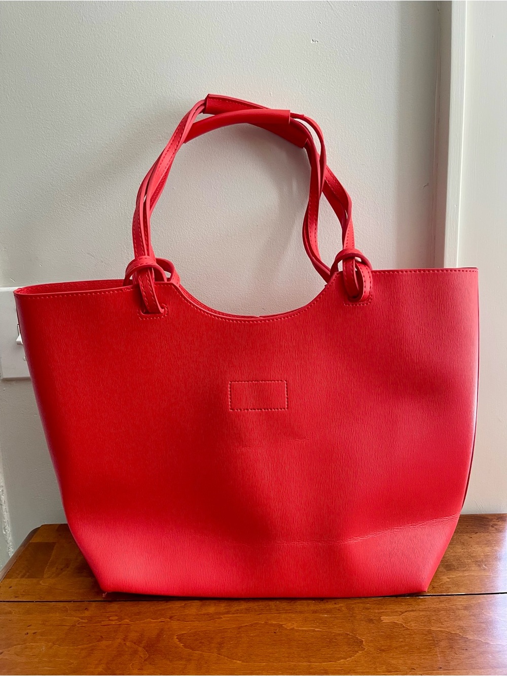Neiman Marcus Red Women's Tote Bag